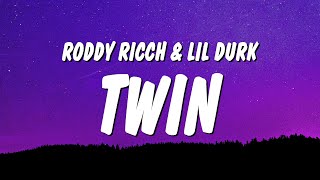 Roddy Ricch  Twin Lyrics ft Lil Durk [upl. by Magna]