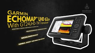 Garmin ECHOMAP UHD 62cv [upl. by Obala]