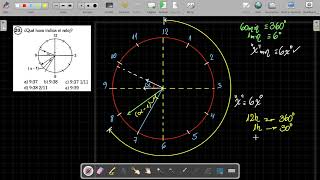 ¿Qué hora indica el reloj  Cronometría  Razonamiento Matemático  Nivel Pre U [upl. by Mancino]