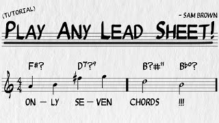 Play Any Lead Sheet On Piano  Course Overview [upl. by Nolram]