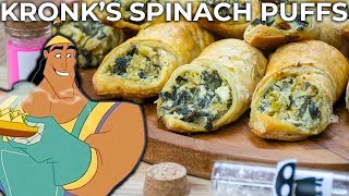 making Kronks Spinach Puffs from The Emperors New Groove [upl. by Vanny818]