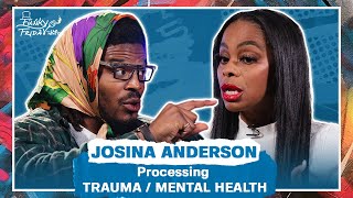 Processing TRAUMA  MENTAL HEALTH  Josina Anderson  Funky Friday Podcast with Cam Newton [upl. by Aztiray]