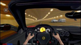 Test Drive Unlimited  Ferrari F430 Scuderia 16M Tunnel Fun HD [upl. by Tyson]