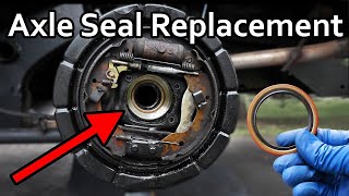 How To Fix A Leaking Rear Axle RWAKIBIBI Innocent [upl. by Adaha]