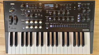 Ambient w KORG wavestate  Mesos 20240908 by atnr [upl. by Nwahsem]