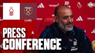 Nuno Espírito Santo Press Conference 🎙️  Forest vs Crystal Palace  Premier League [upl. by Donald432]