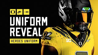 Stomp Out Cancer  2024 Oregon Football Heroes Uniform Reveal [upl. by Issej797]