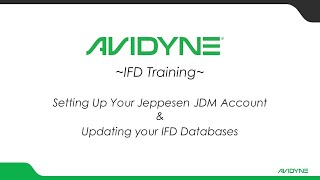 Avidyne IFD  Signing up for Jepp JDM amp Database Updates [upl. by Dorina]