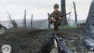 Call of duty 2  The Battle for Hill 400  Bergstein Germany  December 8 1944 [upl. by Adnaluy400]