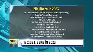 17 ZILE LIBERE ÎN 2023 [upl. by Aicarg361]