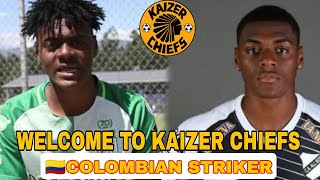 Kaizer Chiefs New Striker From Colombia Gonzalez [upl. by Aivon284]