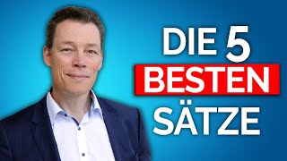 Vorstellungsgespräch Sag DIESE 5 Sätze immer Fragen amp beste Antworten [upl. by Riffle]