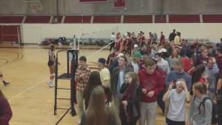 Exeter Girls Volleyball vs Andover Thrilling End to the Match [upl. by Rosmunda619]