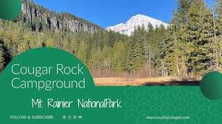 Cougar Rock Campground Tour  Mt Rainier National Park Washington [upl. by Hsirrap644]