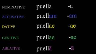 The First Declension in Latin Made Simple [upl. by Aeynod]