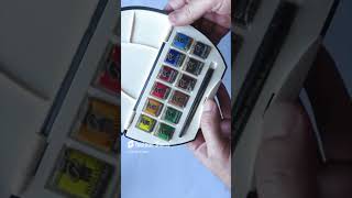 Rembrandt 12 Renk Suluboya  Rembrandt 12 Color Watercolor Boxes  Rembrandt Watercolor [upl. by Arihsaj]