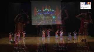 Dandiya dance performance o by children group on Kisna song  Sampadas Dance Studio [upl. by Eux]