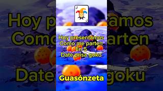 Como me parten en 5 🃏🤡🦹‍♂️date prisa goku dbz dragonball dragonballz goku joker fypシ゚viral [upl. by Asiaj]