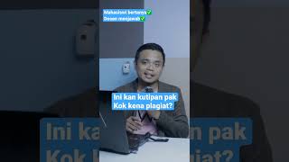 Ketika Kutipan Terindikasi Plagiat shortsvideo artikelilmiah [upl. by Nallac]