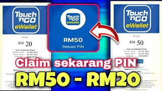 Jum claim RM50 Reload Pin Touch N Go Yang Terbaru 2024 [upl. by Killy]