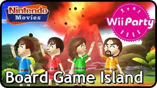 Wii Party Board Game Island 4 players [upl. by Kehr307]