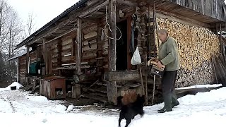 The simple life of a grandfather in the mountains far from civilization A house without light [upl. by Amimej]