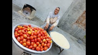 SIMPLE AND EASY TOMATO RICE RECIPE PREPARED BY MY GRANNY  THAKKALI SADAM  TOMATO PULAOPULAV [upl. by Olivette]