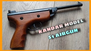 Kandar Model S2 45mm Airgun Review  Shoting [upl. by Nollad70]