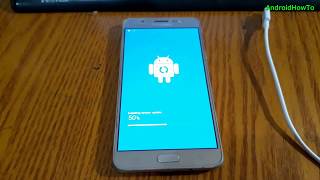 OTA update Samsung Galaxy J5 Prime SMG570F to Android 70 Nougat [upl. by Hjerpe]