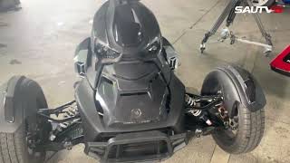 Installation of SAUTVS Front Bumper Guard Kit for Can Am Ryker All Models [upl. by Ignazio664]