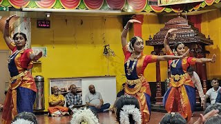 Pushpanjali by Chidambareshwara Students Kavya Sambavi Abisha [upl. by Edalb]