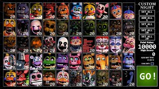 Ultra Custom Night Live Playthrough [upl. by Rosalinda]