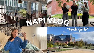 NAPI VLOG  tech csajok hunorozás hélium [upl. by Breskin]