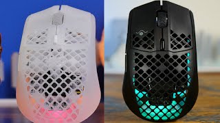 SteelSeries Aerox 3 Wireless vs Aerox 3 Wireless Ghost Edition 2022  whats new [upl. by Marbut]