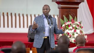 LIVE PRESIDENT RUTO ATTENDING CHURCH SERVICE IN KAJIADO [upl. by Leirej]