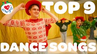 TOP 9 Christmas Songs with Dance Choreography 🕺💃 BEST Christmas Dancing Music 🌟 Merry Christmas 2024 [upl. by Pebrook]