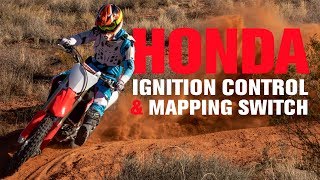 How To Use the Honda CRF Launch Control and Mapping Switch [upl. by Kirkpatrick]