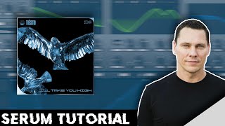 Serum tutorial  Tiësto  Ill Take You High FUTURE RAVE LEAD TUTORIAL [upl. by Hasila]