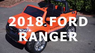 2018 LICENSED FORD RANGER 24V – ORANGE  Ride on Cars  Australia amp New Zealand [upl. by Atnicaj146]