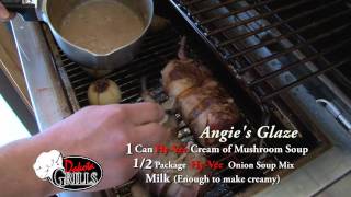 How to Cook Pheasant  Bacon Wrapped amp Mushroom Glazed Pheasant with Dakota Grills [upl. by Nossaj]