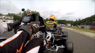 Onboard GoPro Rotax Max Senior  Kartbahn Kerpen  Dutch Rotax Max Challenge Round 4 [upl. by Ybreh]