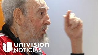 Emma hermana de Fidel Castro “Duele pero sabíamos que iba a suceder” [upl. by Aiahc]