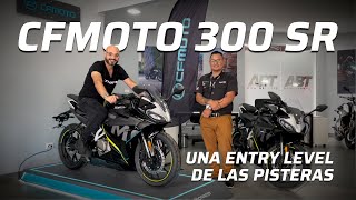 Conociendo la CFMOTO 300 SR [upl. by Nwahser443]