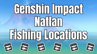 Natlan Fishing Locations  Genshin Impact v52 [upl. by Assenav671]