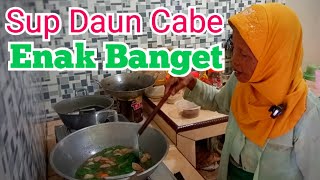 Sup Daun Cabe Kata Biyung Dirah Enak Banget [upl. by Ohaus109]