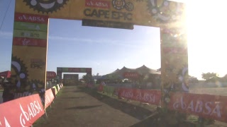 2018 Absa Cape Epic LIVE  STAGE 2  Finish Line [upl. by Leuname]