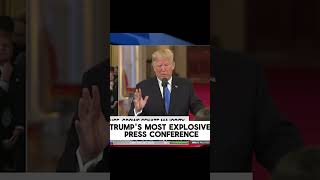 Trumps Most Explosive Press Conference He Crushed CNN Journalist donaldtrumpnews trumpnews [upl. by Trueblood]