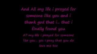 all my life i pray for someone like you [upl. by Larok]