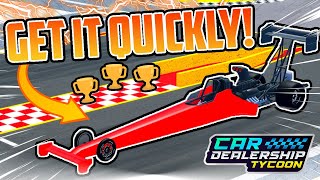 BEST TROPHY GRINDING METHOD New Glitch  Season 7  Car Dealership Tycoon  Roblox [upl. by Taub]