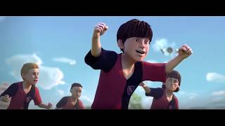 The Story of Lionel Messi  A Cartoon Movie About Messi [upl. by Humfried836]